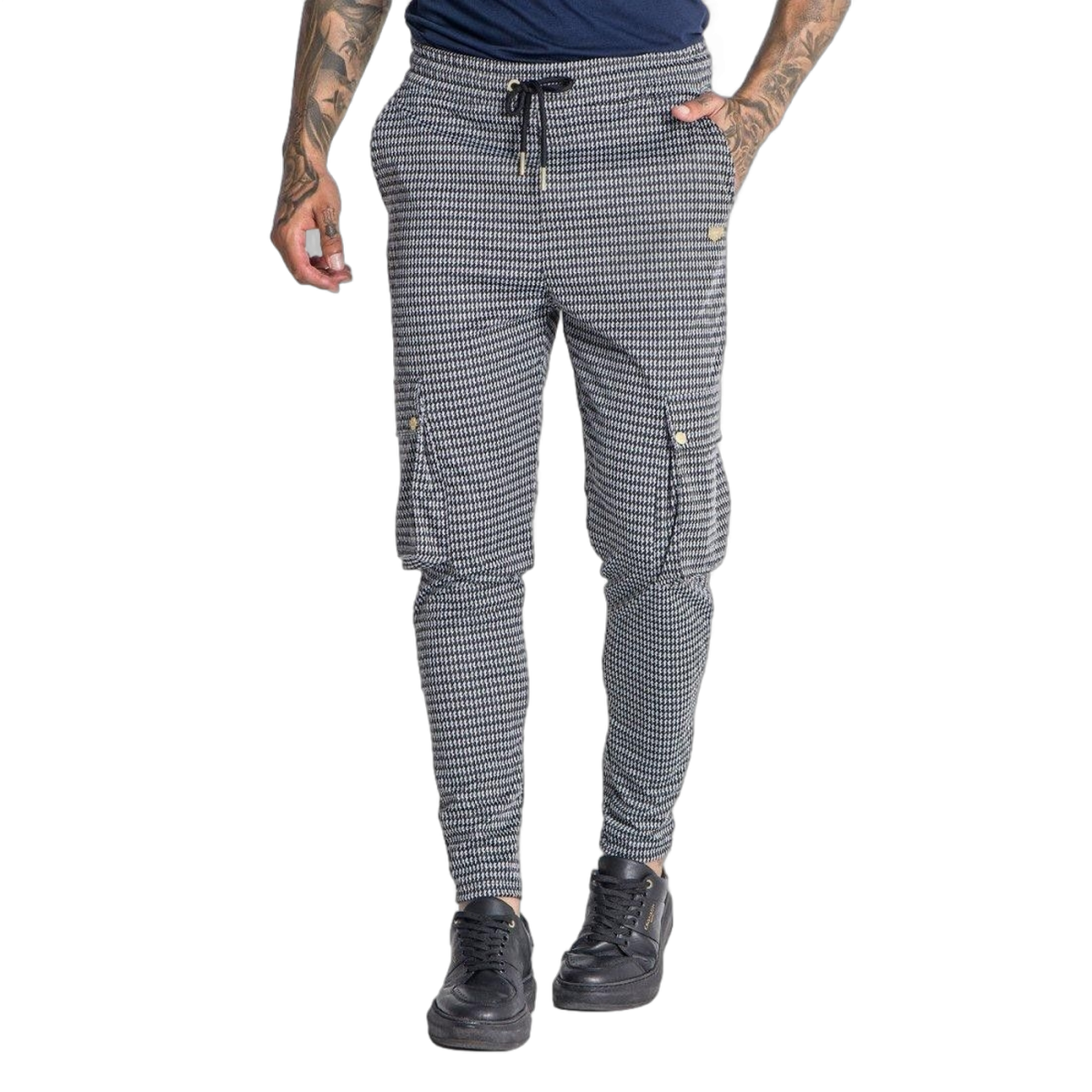 Pantalon Gianni Kavanagh cargo Alive Negro