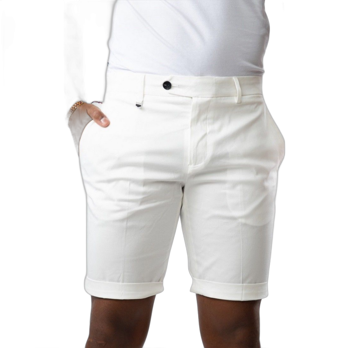 Pantalon Corto Antony Morato de Felpa Plus Blanco Antony Morato | Jeans y Jogger  - Estilo urbano premium 2