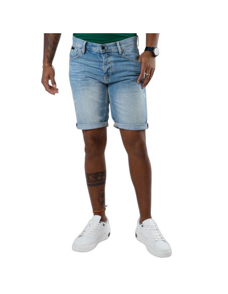 Jeans Corto Antony Morato Lavadio Tono Medio Marino Antony Morato | Short  - Estilo urbano premium