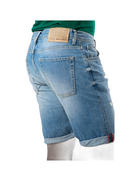 Jeans Corto Antony Morato Lavadio Tono Medio Marino Antony Morato | Short  - Estilo urbano premium