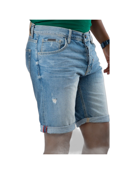 Jeans Corto Antony Morato Lavadio Tono Medio Marino Antony Morato | Short  - Estilo urbano premium