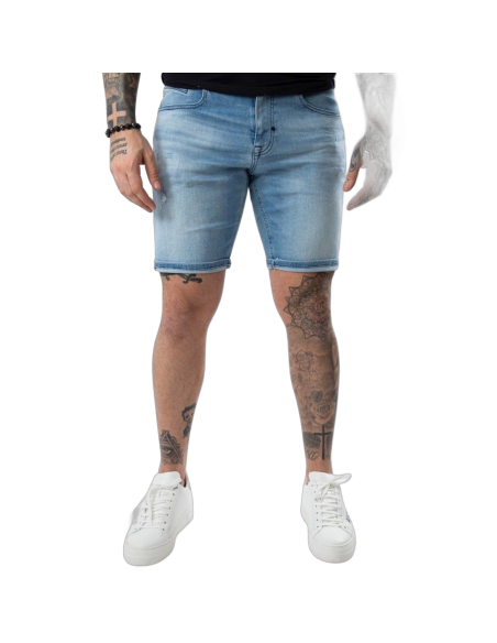 Jeans Corto Antony Morato Skinny Fit Azul Claro Antony Morato | Short  - Estilo urbano premium
