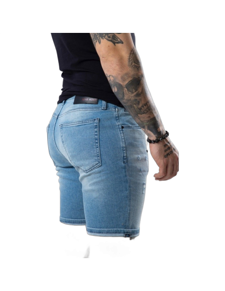 Jeans Corto Antony Morato Skinny Fit Azul Claro Antony Morato | Short  - Estilo urbano premium