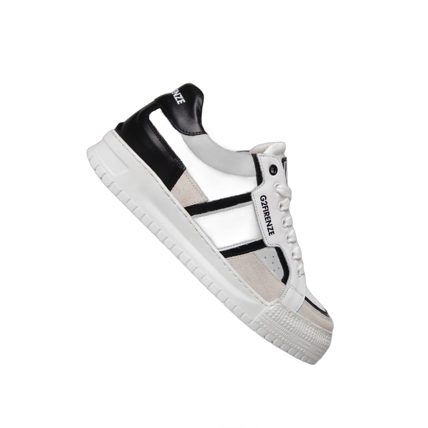 Zapatillas G2 Firenze Gomma Blanco y Negro