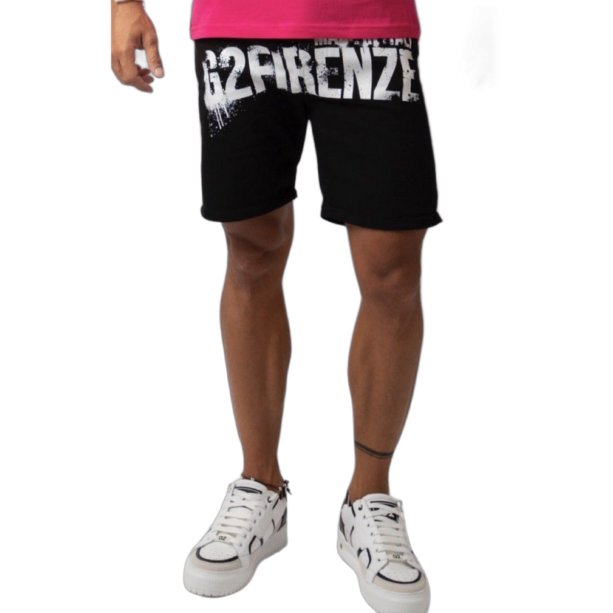 Short G2 Firenze Spary Basic Negro