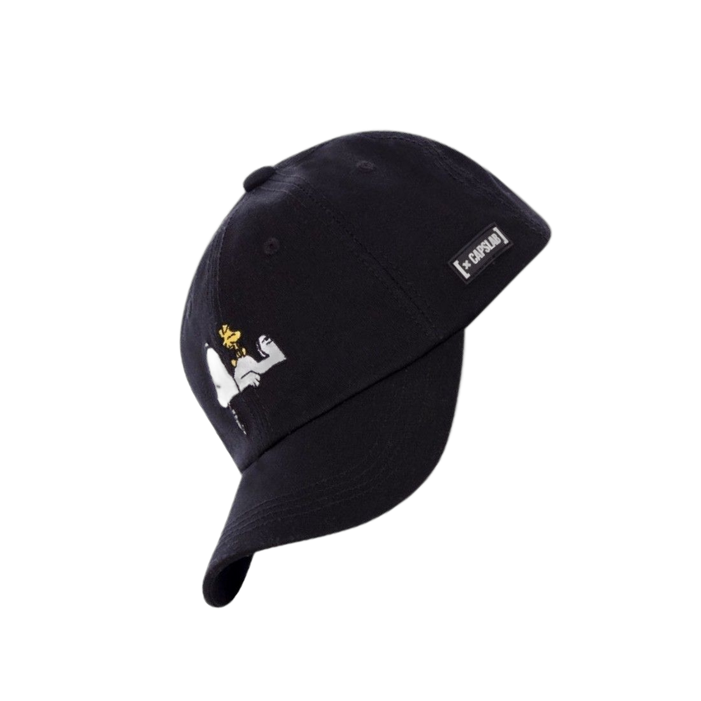 Gorra Capslab Peanuts Snoopi Negro