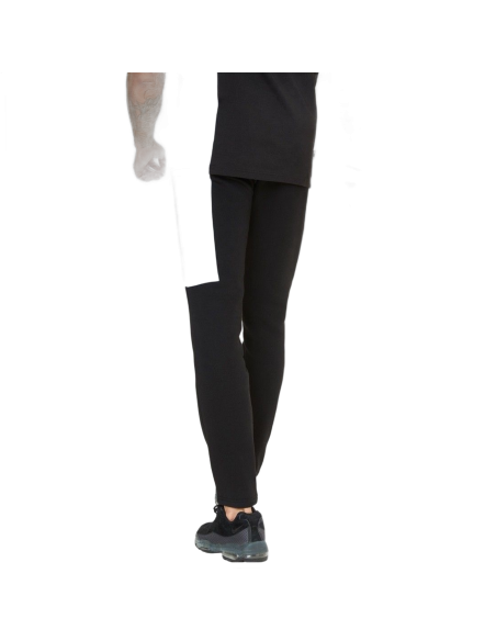 Pantalon 11 Degrees con Tejido Mixto y Paneles Negro 11 Degrees | Pantalones  - Estilo urbano premium