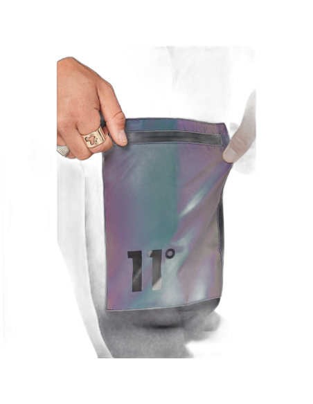 Pantalon 11 Degrees Diseño Reflectante Negro 11 Degrees | Pantalones  - Estilo urbano premium