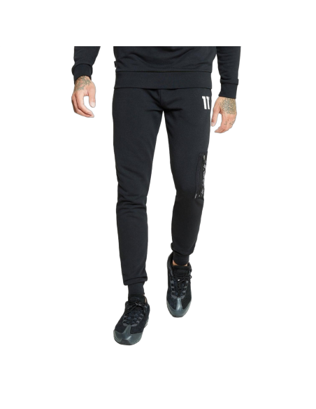 Pantalon 11 Degrees con Detalle de Malla Negro 11 Degrees | Pantalones  - Estilo urbano premium