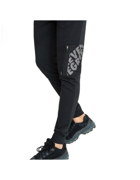 Pantalon 11 Degrees con Detalle de Malla Negro 11 Degrees | Pantalones  - Estilo urbano premium