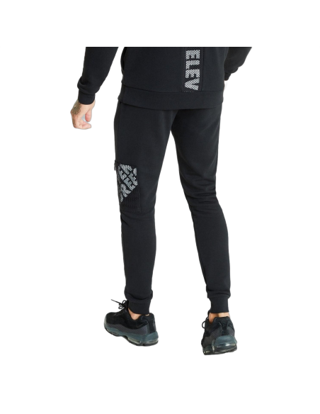 Pantalon 11 Degrees con Detalle de Malla Negro 11 Degrees | Pantalones  - Estilo urbano premium