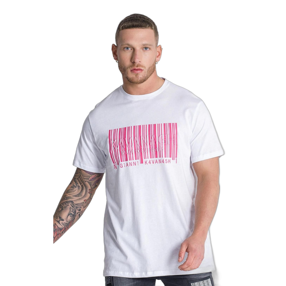 Camiseta Gianni Kavanagh Barcode 2.0 Blanco