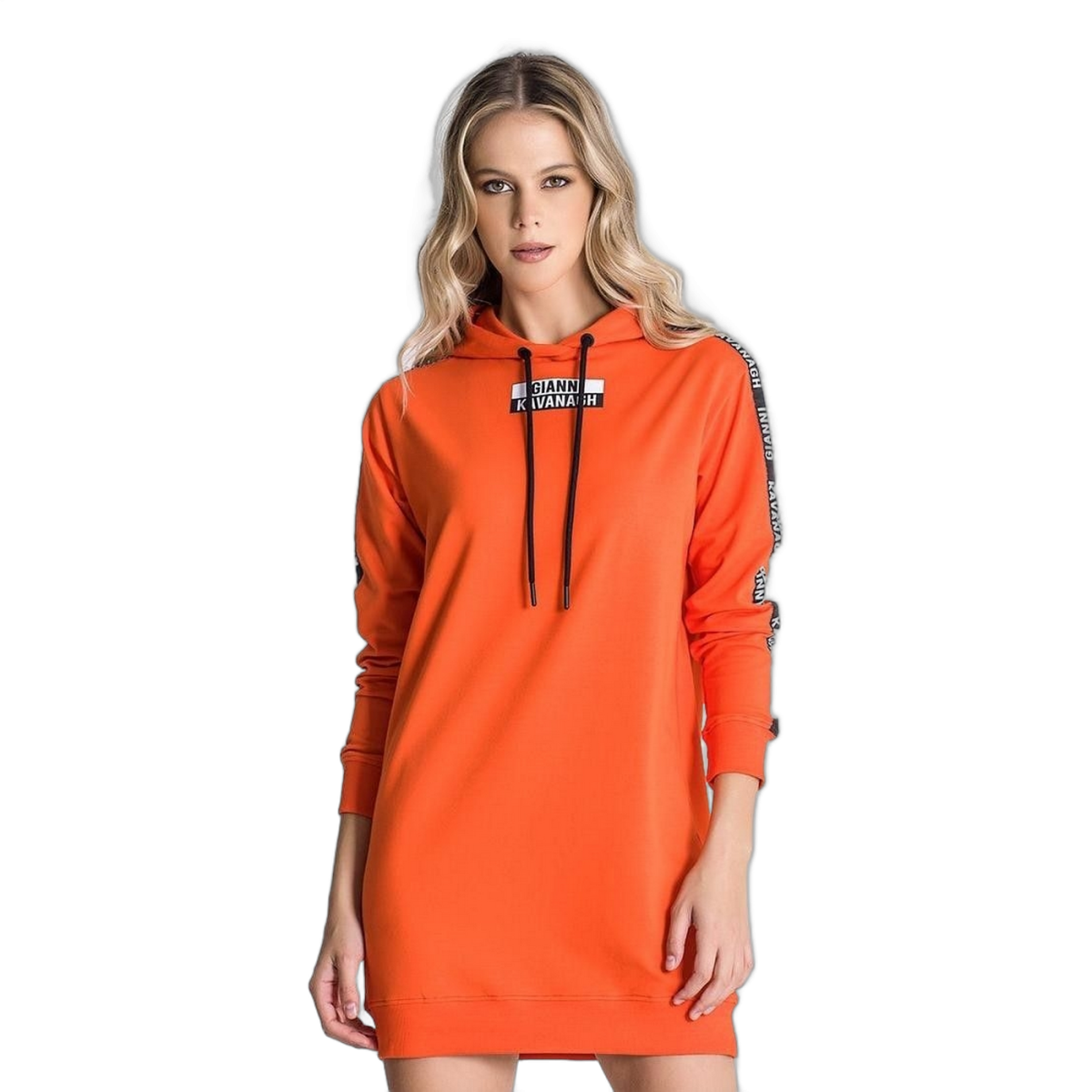 Vestido Gianni Kavanagh con Capucha Statement Naranja