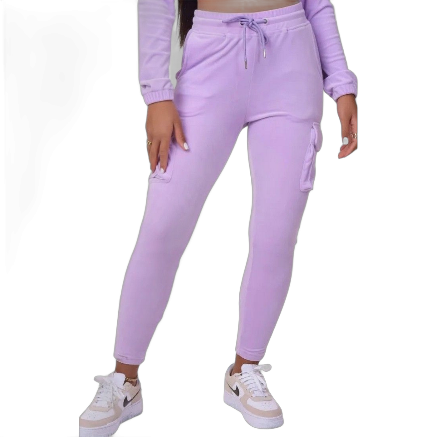 Pantalon Project X Paris de Terciopelo Morado