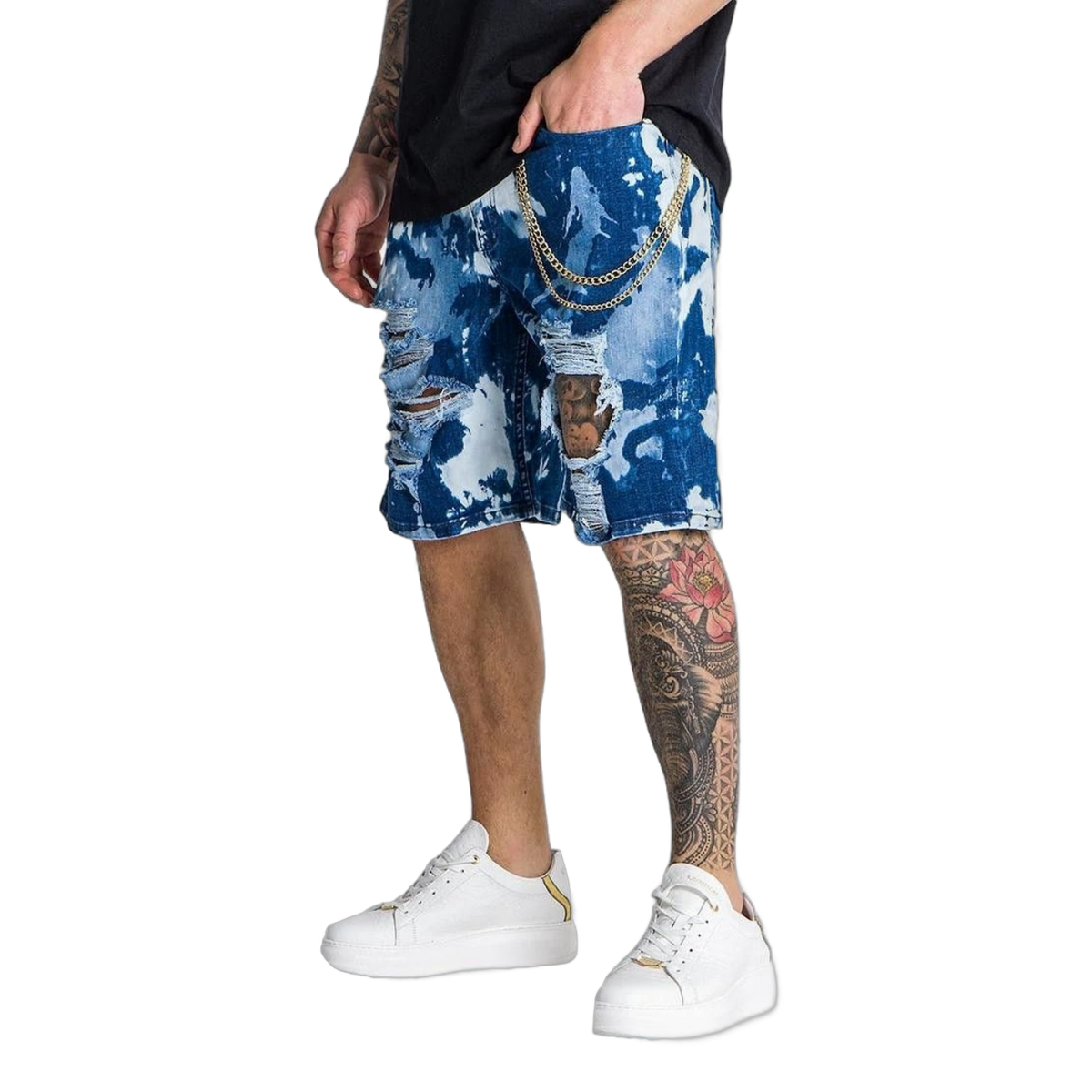 Short Gianni Kavanagh Chained Azul Gianni Kavanagh | Short  - Estilo urbano premium 2