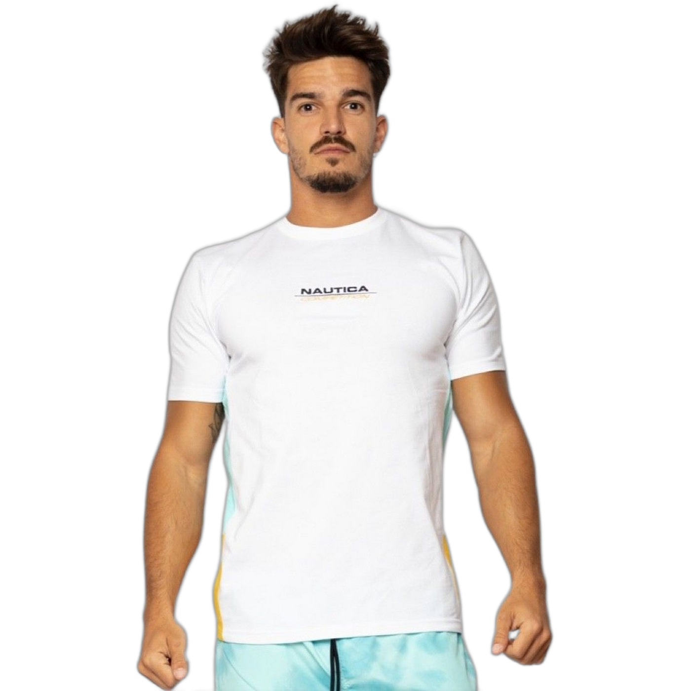 Camiseta Nautica Competition Basic Blanco