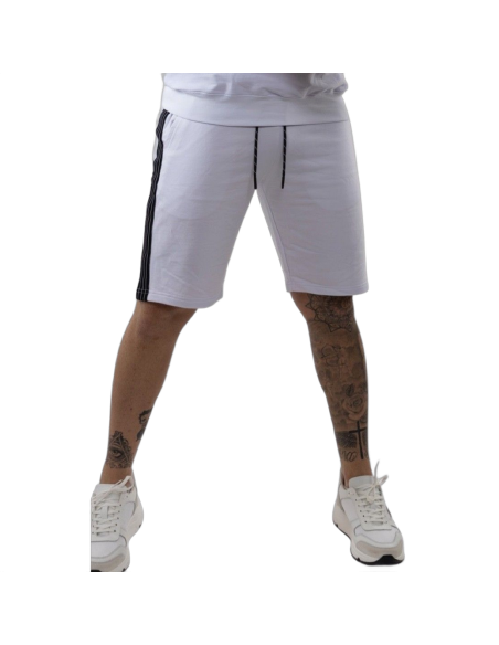 Pantalon Corto Antony Morato Fit de Felpa Blanco Antony Morato | Short  - Estilo urbano premium