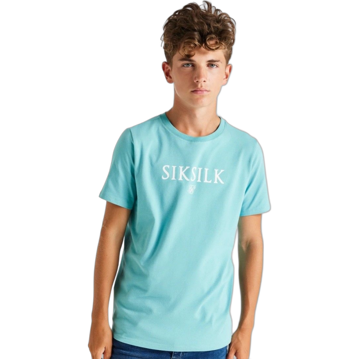 Camiseta SikSilk Jr Branden Celeste