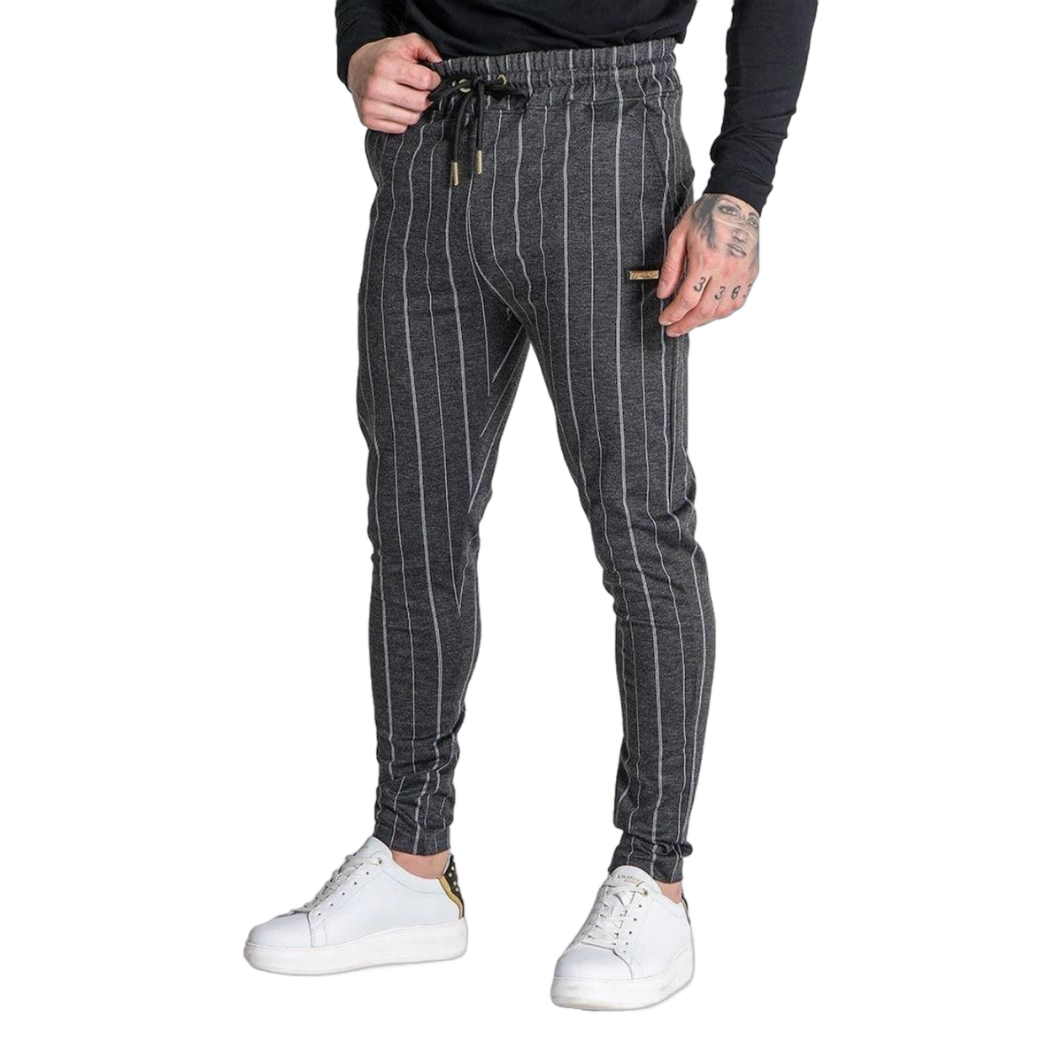 Pantalon Gianni Kavanagh con Rayas Sublime Gris Gianni Kavanagh | Jeans y Jogger  - Estilo urbano premium 2