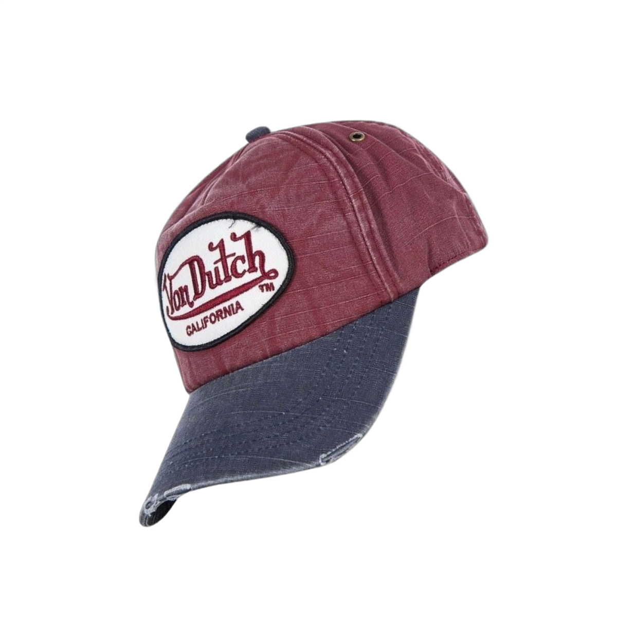 Gorra Von Dutch Curva Ajustable Jackrb Rojo