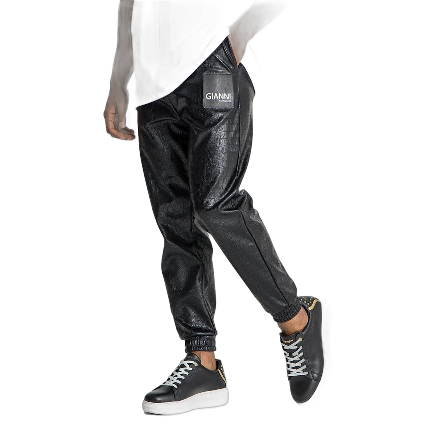 Pantalon Gianni Kavanagh Anchos Bronx Negro