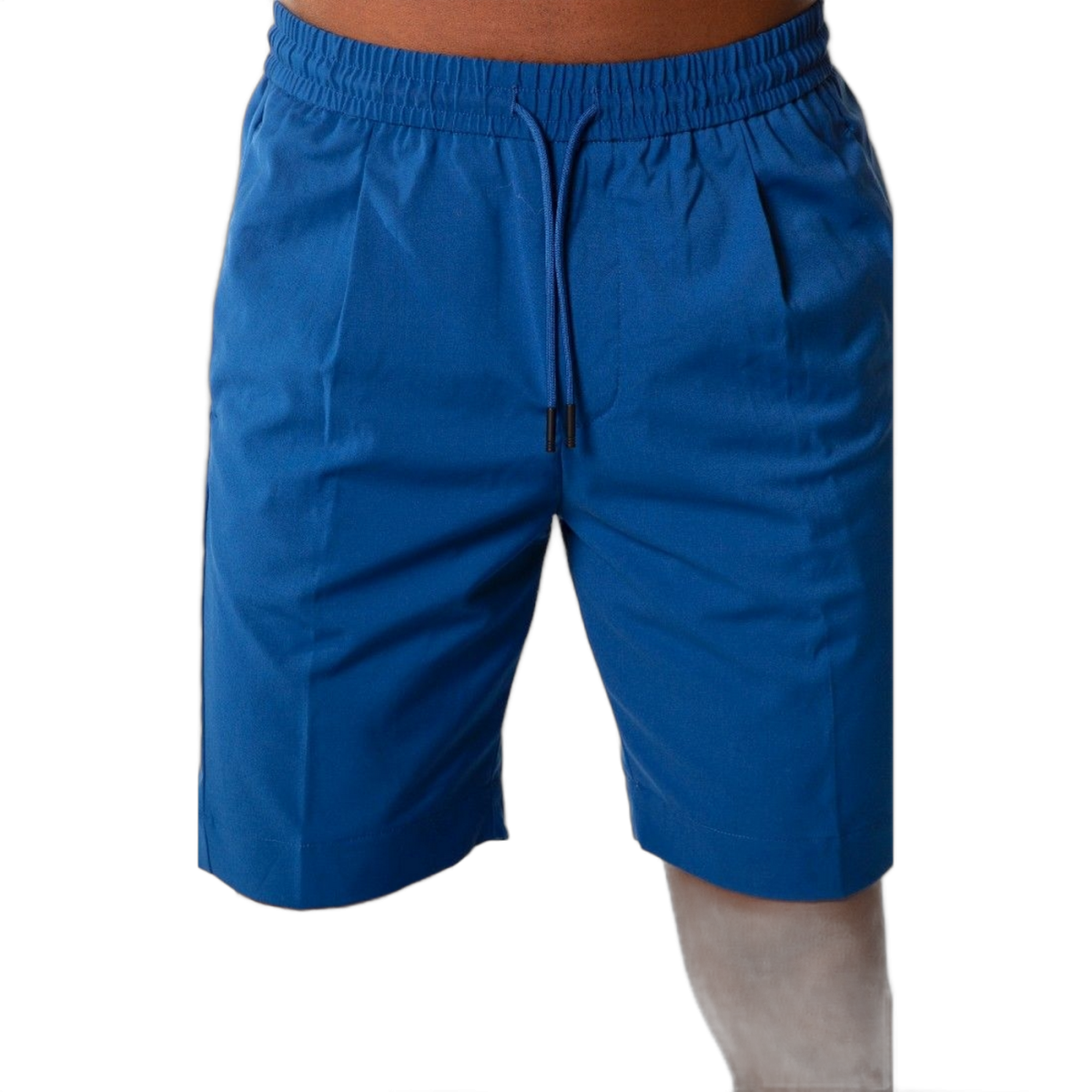 Short Antony Morato con Pliegue Central Azul