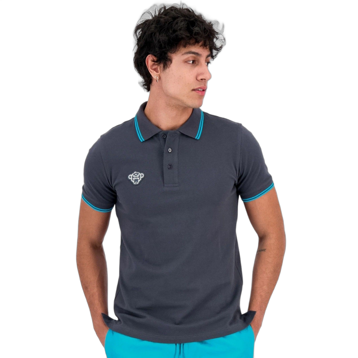 Polo Black Bananas Gybe Basic Marino