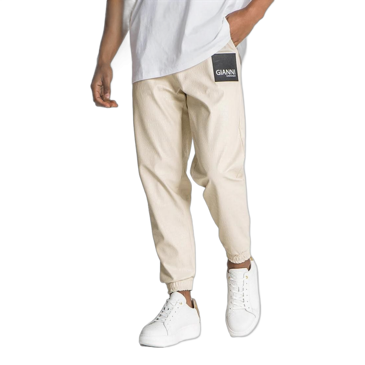 Pantalon Gianni Kavanagh Anchos Bronx Beige