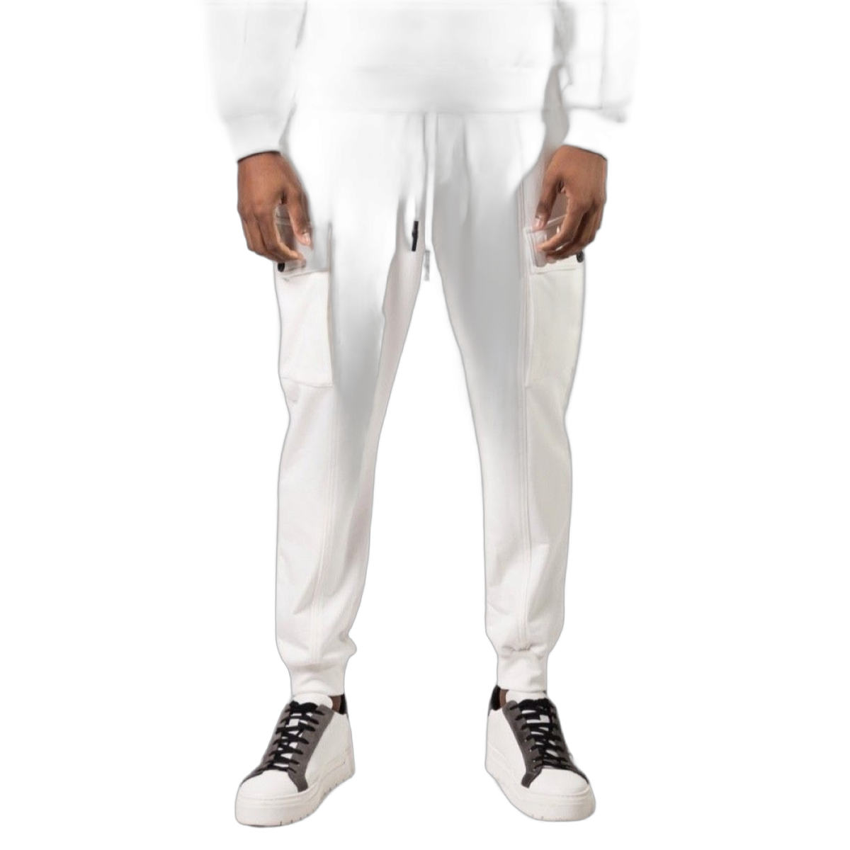 Pantalon Antony Morato Mezcla Algodon Felpa Blanco