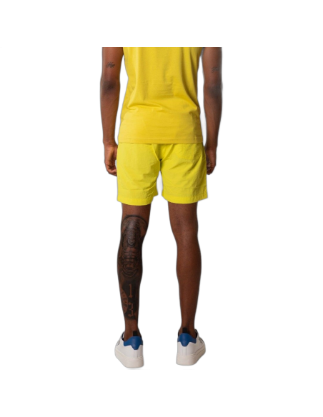 Bañador Antony Morato Tecnico Fit Parche Logotipo Amarillo