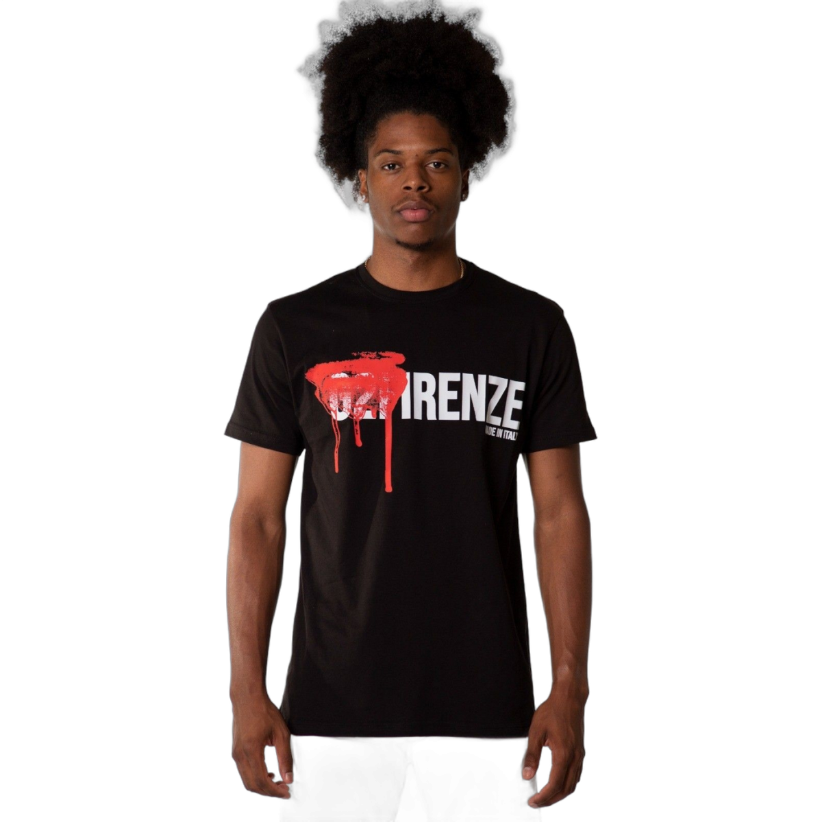 Camiseta G2 Firenze Mini Spray Negro