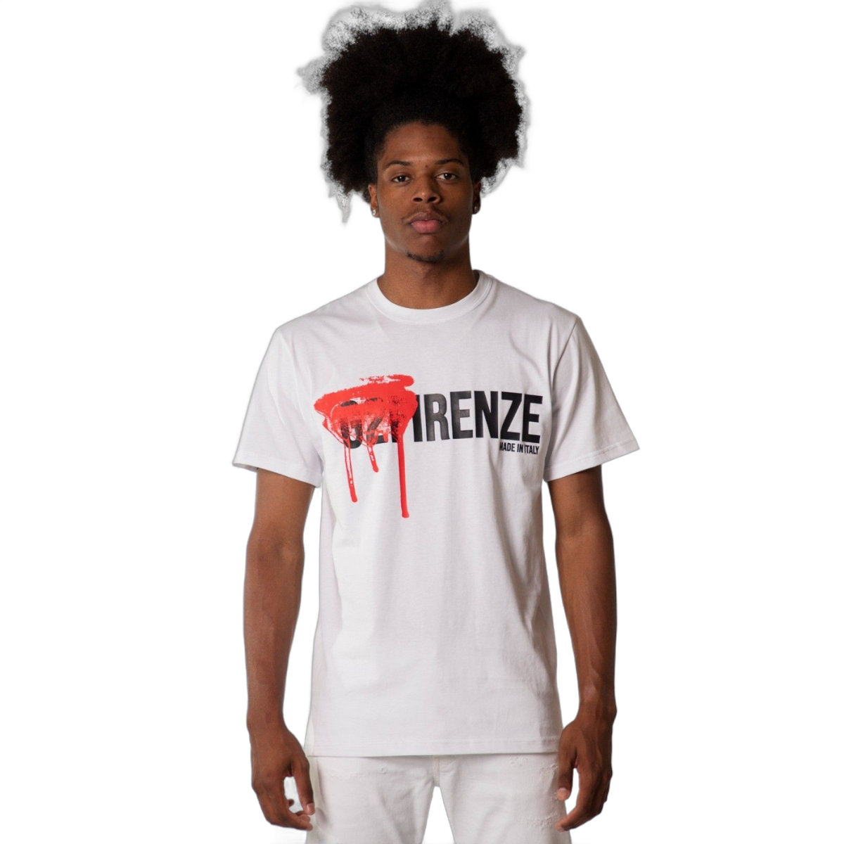 Camiseta G2 Firenze Mini Spray Blanco