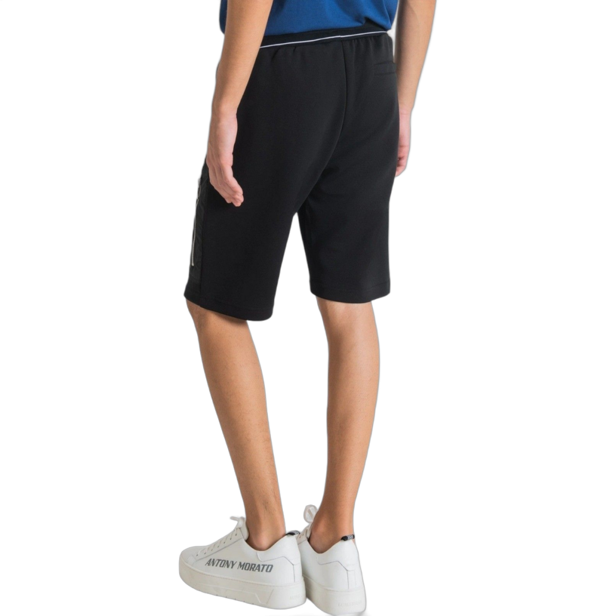 Pantalon Antony Morato Corto Bimaterial Algodon Negro Antony Morato | Short  - Estilo urbano premium 2