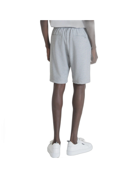 Pantalon Antony Morato Corto Carrot de Piqué Gris