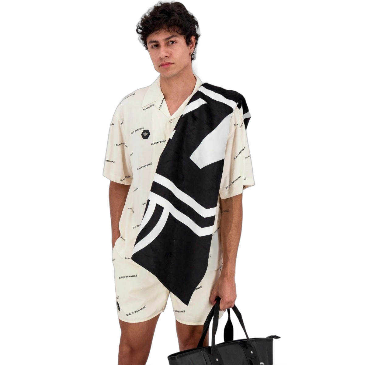 Toalla Black Bananas Beach Towel Convoy Negro Black Bananas | Ropa de baño  - Estilo urbano premium 2