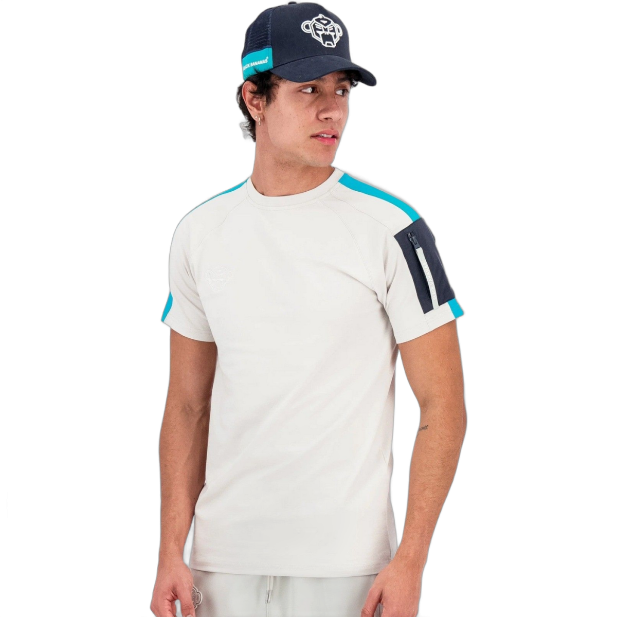Camiseta Black Bananas Gybe Tee Light Grey Black Bananas | Camisetas  - Estilo urbano premium