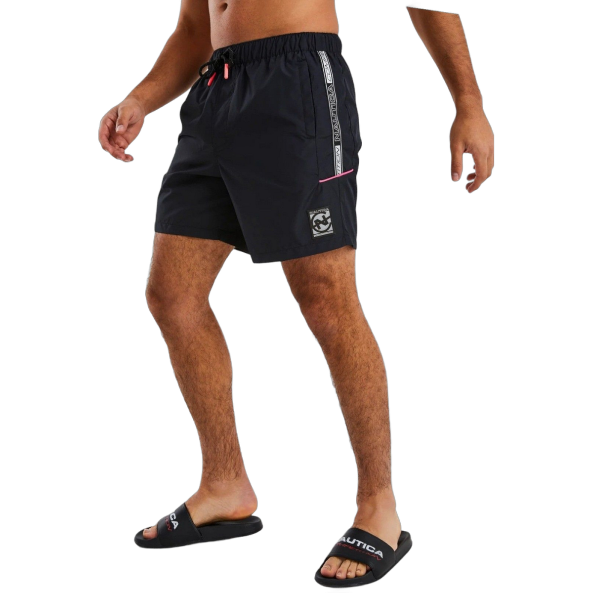 Bañador Nautica Competittion Traverse Negro