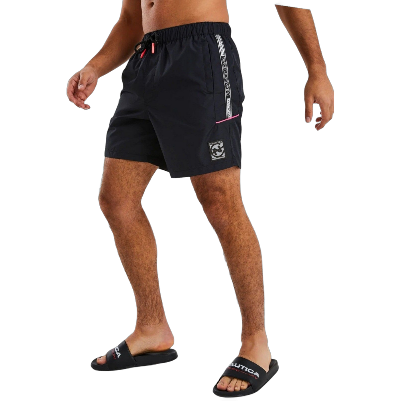 Bañador Nautica Competittion Traverse Negro