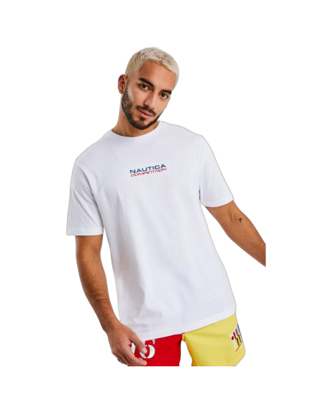 Camiseta Nautica Competition Darien Blanco