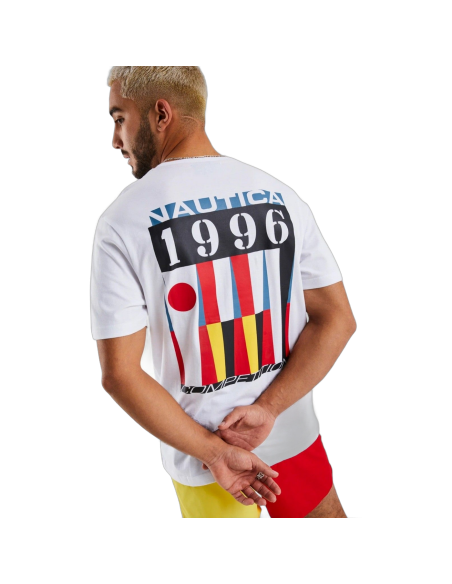 Camiseta Nautica Competition Darien Blanco