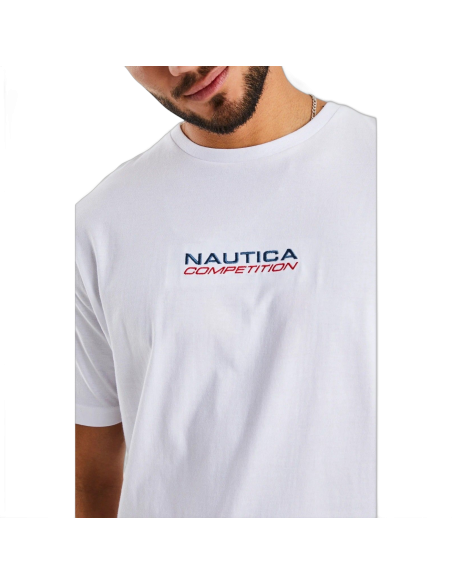 Camiseta Nautica Competition Darien Blanco