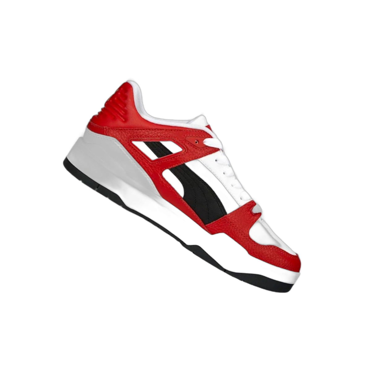 Zapatillas Puma Slipstream Leather Blanco y Rojo