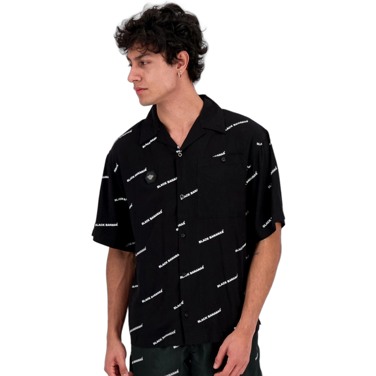 Camisa Black Bananas Marina Shirt Negro