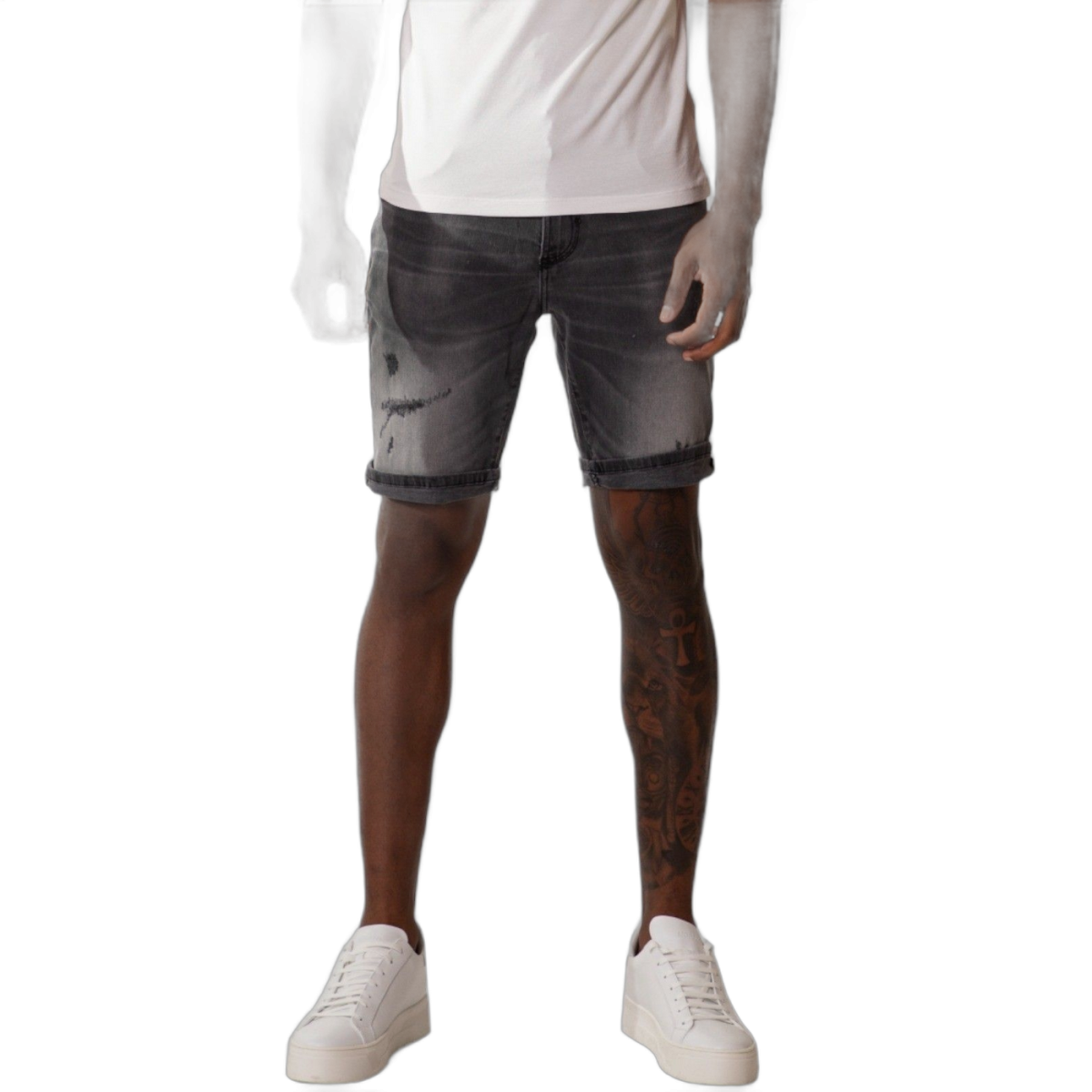 Jeans Corto Antony Morato DAVE Slim Fit Gris Antony Morato | Short  - Estilo urbano premium