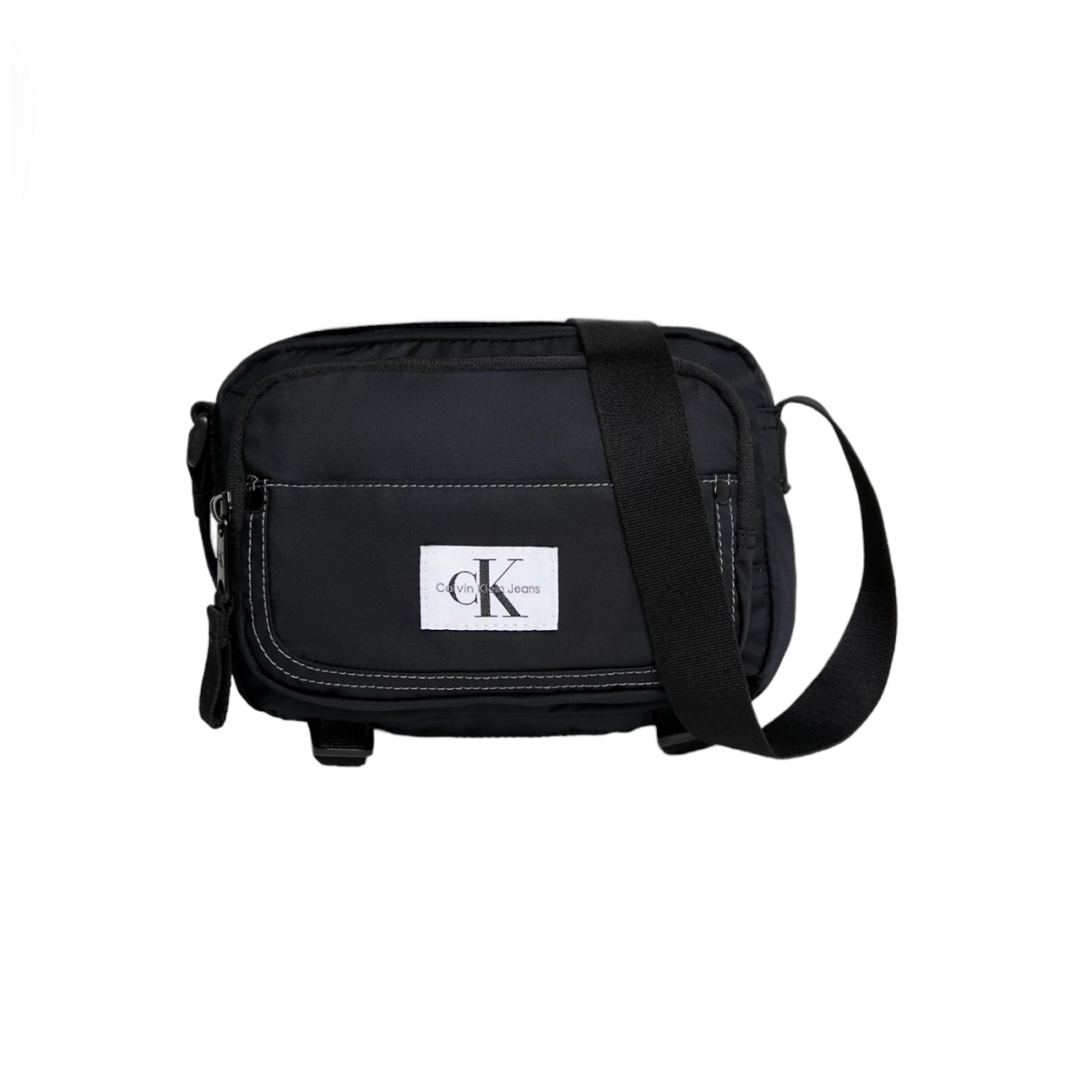 Bandolera Calvin Klein Poliester Reciclado Negro