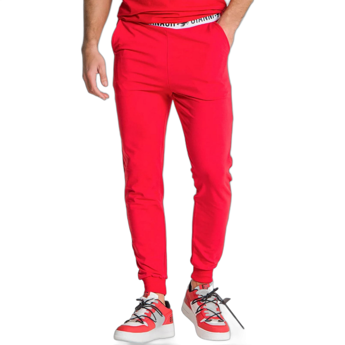 Pantalon Gianni Kavanagh de Chandal Drift Rojo