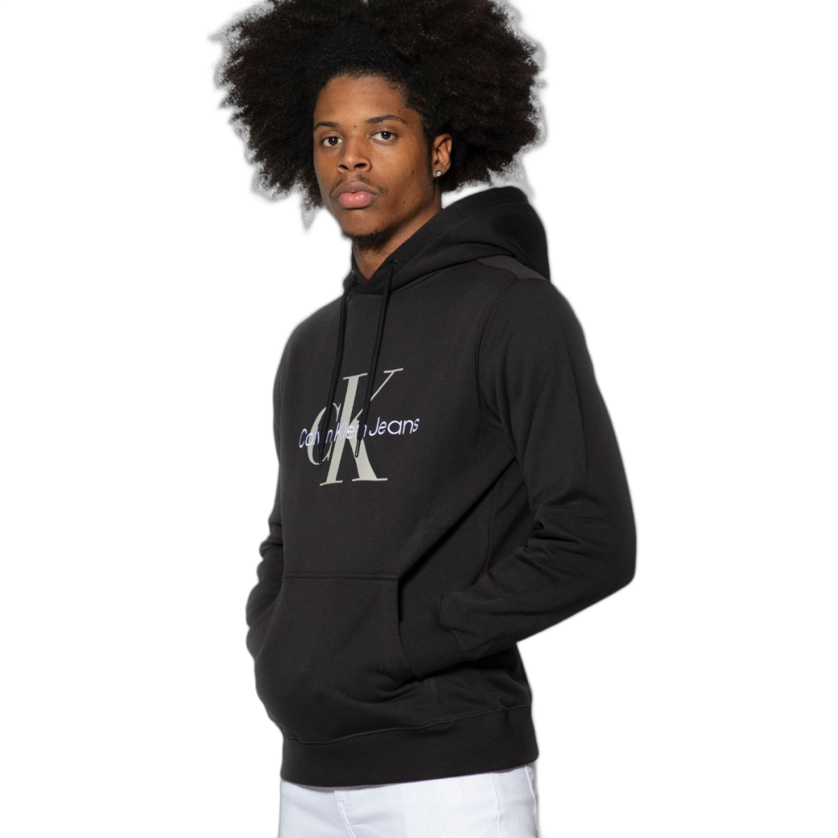 Sudadera Calvin Klein de Algodon Monograma Negro Calvin Klein | Sudaderas  - Estilo urbano premium 2