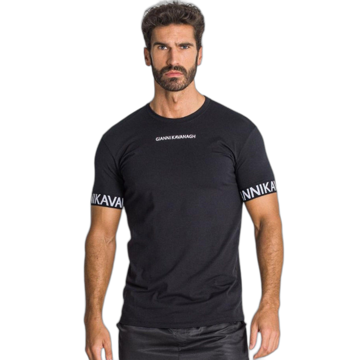 Camiseta Gianni Kavanagh Oversize Basic Negro