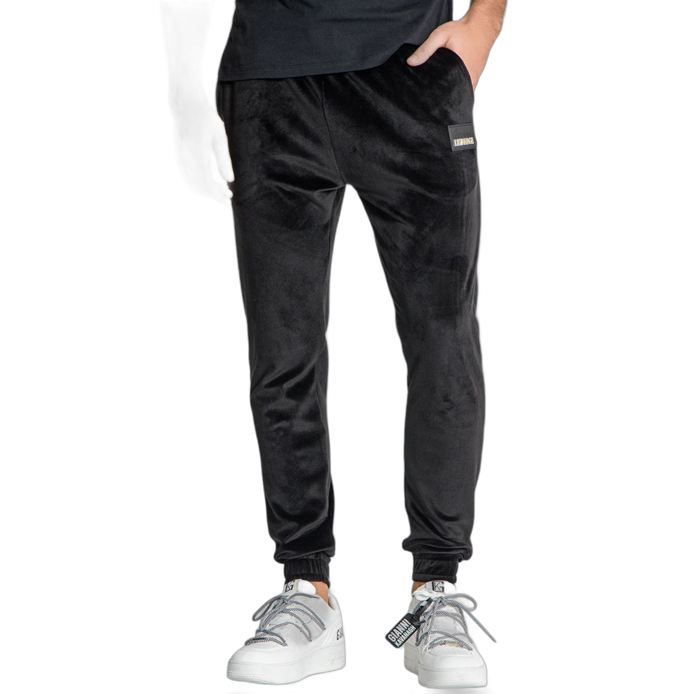 Pantalon Gianni Kavanagh de Chandal Montecarlo Negro