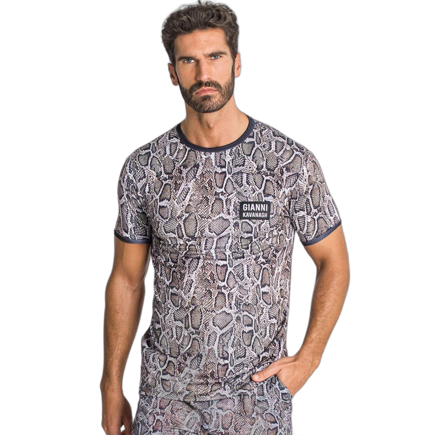 Camiseta Gianni Kavanagh Fighter Multicolor